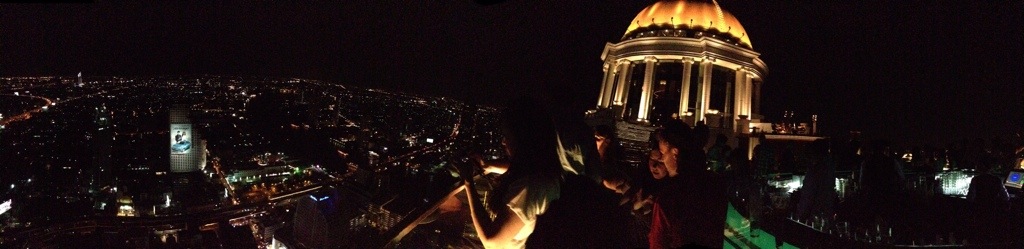 View from Sky Bar at the Lebua