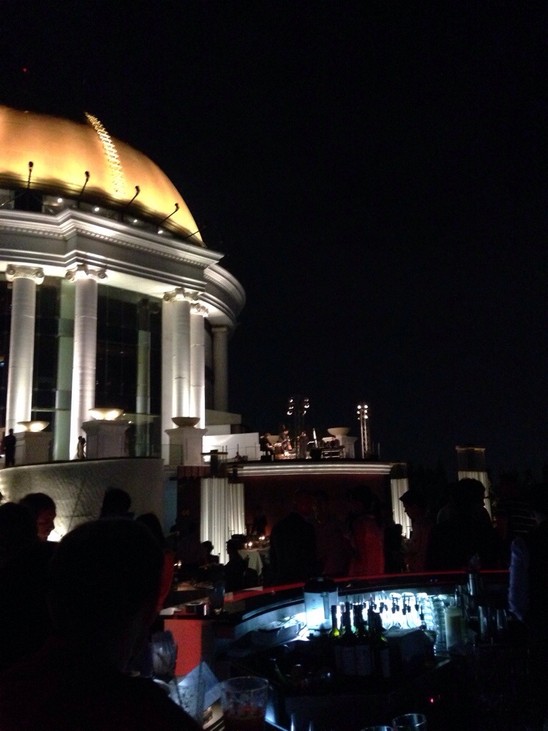 View from Sky Bar at the Lebua