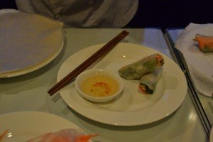 Vietnamese rolls - made by me!