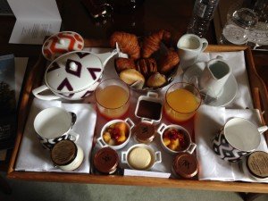 Breakfast at the Waterside Inn