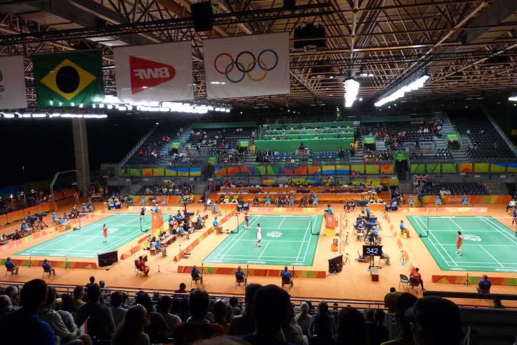 Badminton at Riocentro