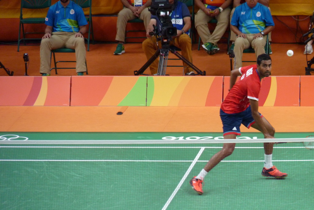 Team GB in action